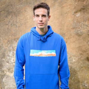 Sudadera solidaria SOS Himalaya azul royal