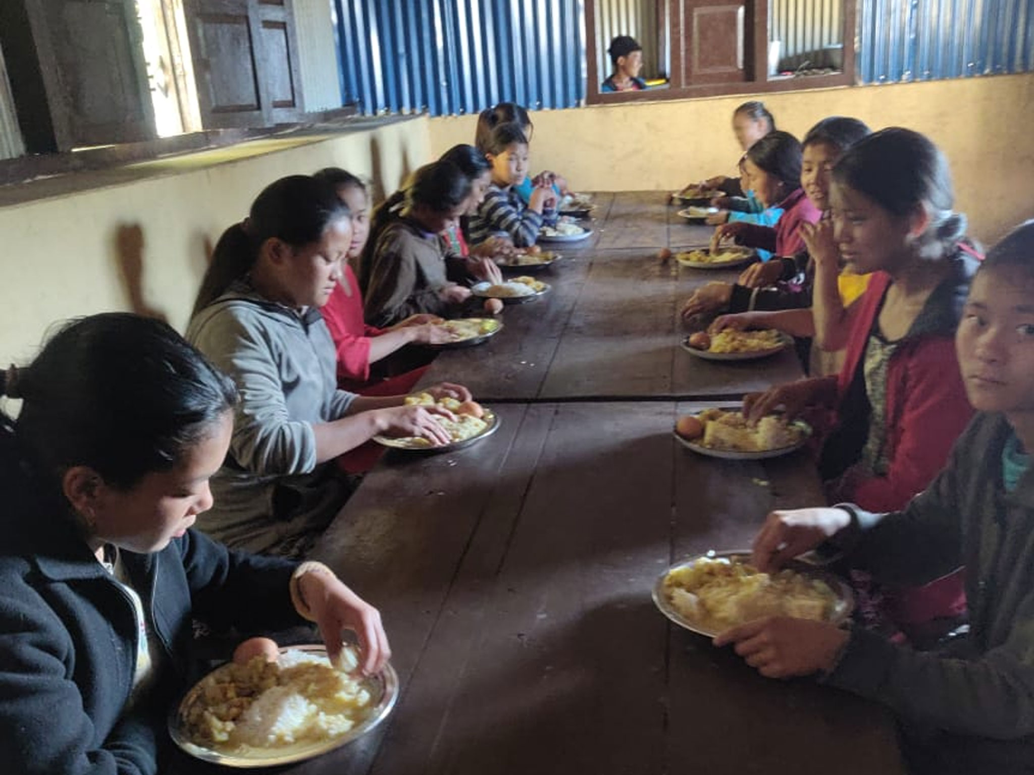 Comedor solidario y escuela saludable de Seduwa